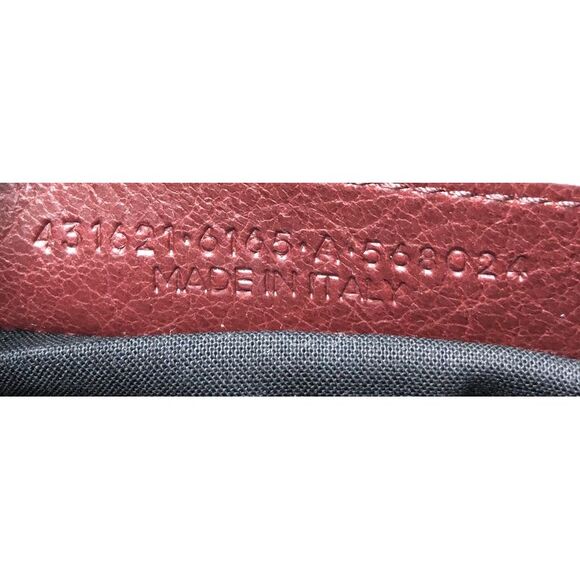 Balenciaga City Classic Studs Bag Leather Small Red - Picture 11 of 11